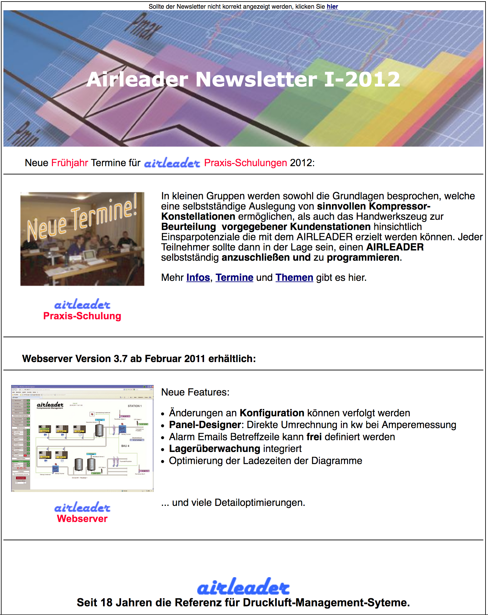 Airl Newsletter I 2012