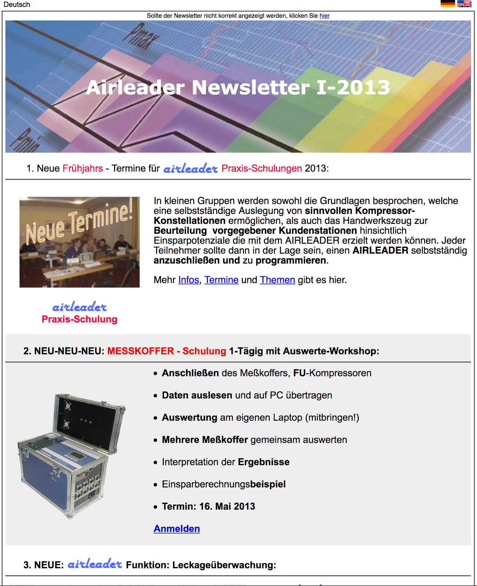 Airl Newsletter I 2013