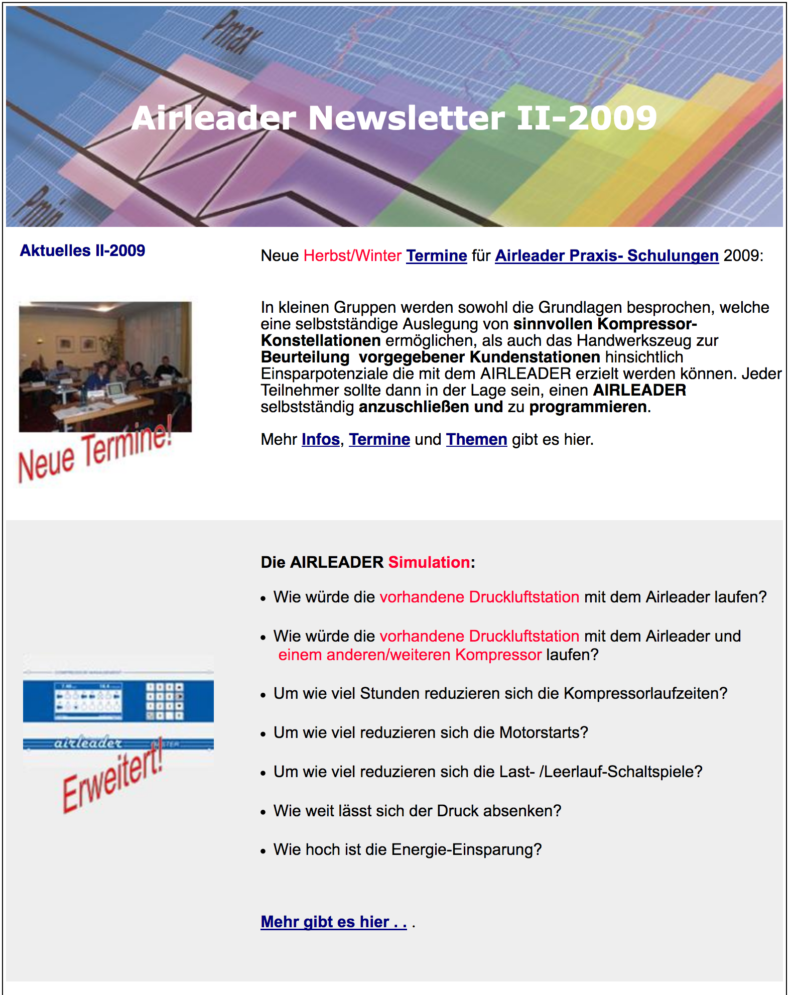 Airl Newsletter II 2009